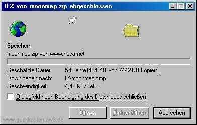 Langsamer&nbsp;Download
